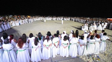 Festejos de Iemanjá ocorrem oficialmente há mais de 50 anos em Praia Grande - Amauri Pinilha/Prefeitura de Praia Grande