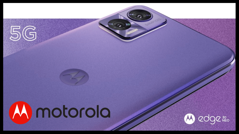 Smartphone Motorola Edge 30 Neo - Divulgação