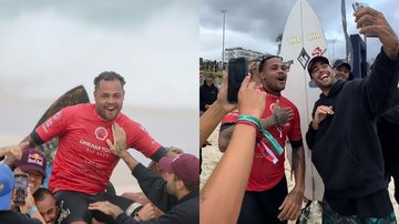 Surfista alcanço nota máxima no Dream Tour, principal divisão do Circuito Brasileiro de Surfe - Foto: Pablo NZ