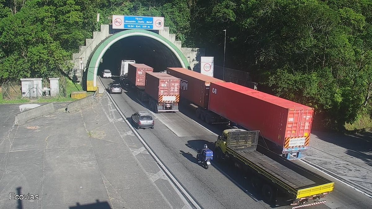 Tr Fego Intenso No Sistema Anchieta Imigrantes Lentid O Chega A