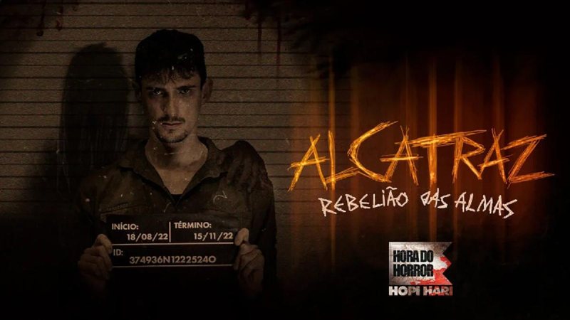 Hopi Hari promove Hora do Horror Alcatraz Rebelião das Almas