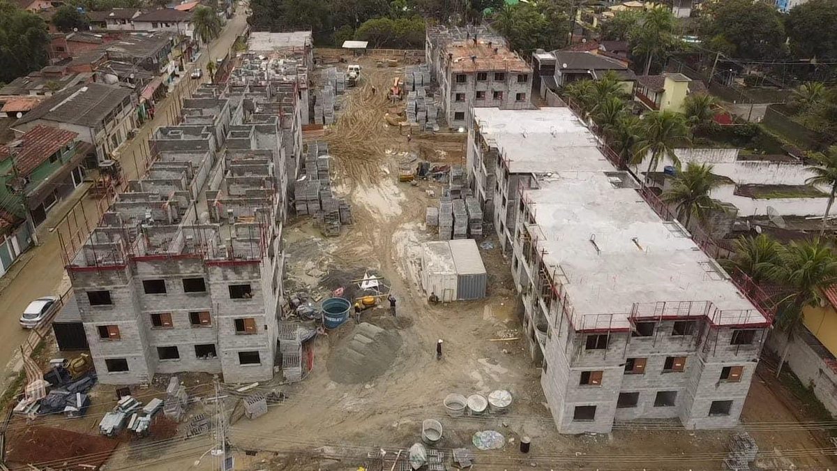 Obras Das Casas Para Desabrigados Das Chuvas Em S O Sebasti O Entram Na