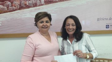 Maria Lizenilde Lima Costa e Sandra Velzi - Divulgação/Fundação 10 de Agosto