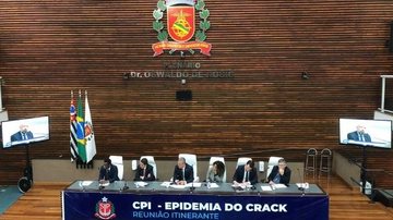 CPI da Epidemia do Crack é itinerante e Santos foi a primeira cidade a recebê-la - Divulgação/ Câmara Municipal de Santos