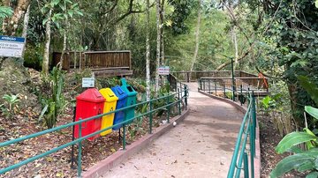 A trilha garante comodidade e segurança aos visitantes PcDs - Prefeitura Ilhabela