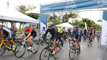 Campeonato Santista de ciclismo de 2022 - Imagem: Reprodução / Raimundo Rosa / Prefeitura de Santos