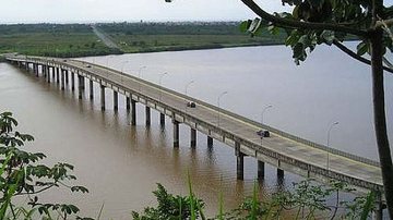 Ponte Laércio Ribeiro, entre Iguape e Ilha Comprida - Reprodução/João Gaspar Rocha