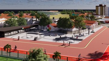 Novo atrativo turístico será formado por uma praça e um receptivo turístico com área para exposições culturais - Prefeitura de Bertioga