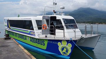O aquabus terá preço acessível e passagem integrada ao Bilhete Único - Prefeitura Ilhabela