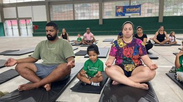 Dentre as iniciativas, a prática semanal de ioga e Mindfulness foi estendida para as famílias - Verdescola