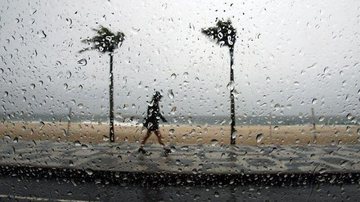 Segunda-feira (9) começou chuvosa em todo o litoral norte de São Paulo - Foto: Divulgação
