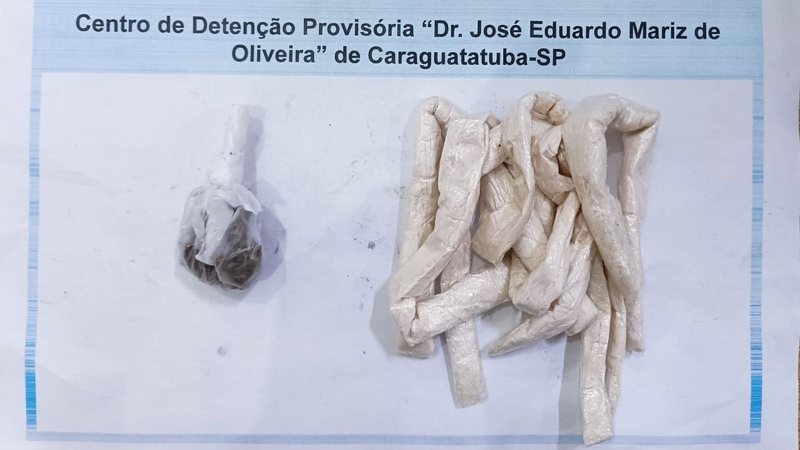 Servidora do CDP de Caraguatatuba impediu entrada das drogas na unidade prisional - Divulgação SAP
