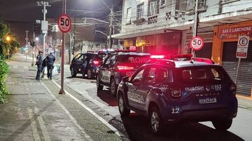 Equipes das Rondas Ostensivas Municipais da GCM detiveram os criminosos - Divulgação/Prefeitura de Santos