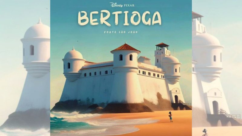 Já pensou um filme da Disney inspirado em Bertioga? - Reprodução/Instagram Prefeitura de Bertioga
