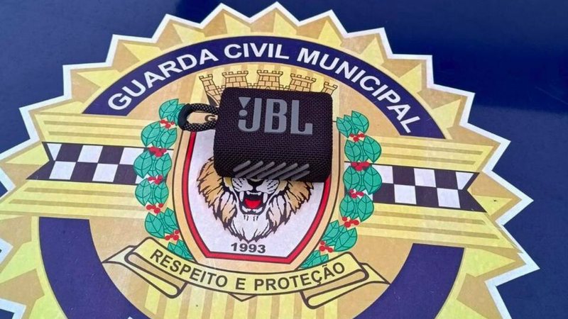 Infrator confessou o delito e devolveu o objeto - Divulgação/Prefeitura de Bertioga