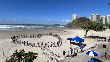 Atividades acontecem na Praia da Enseada - Imagem: Divulgação / Prefeitura de Guarujá