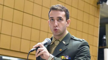 Tenente Coimbra discursa na Alesp - Assessoria Parlamentar