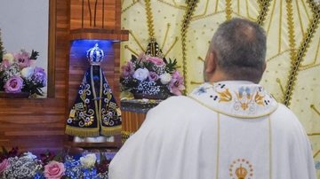 A festa é tradicionalmente feita no mês em comemoração à Padroeira do Brasil - Paróquia Nossa Senhora Aparecida (Pascom)