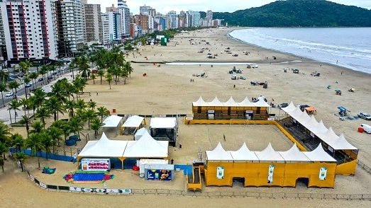 Aulas de zumba e FitDance estão entre as atrações da Arena Guilhermina - Prefeitura de Praia Grande