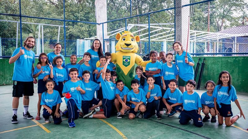 Projeto leva esportes olímpicos às escolas de Santos