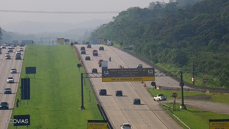 BOLETIM ECOVIAS - segunda-feira (13) - 8h - Reprodução/Ecovias