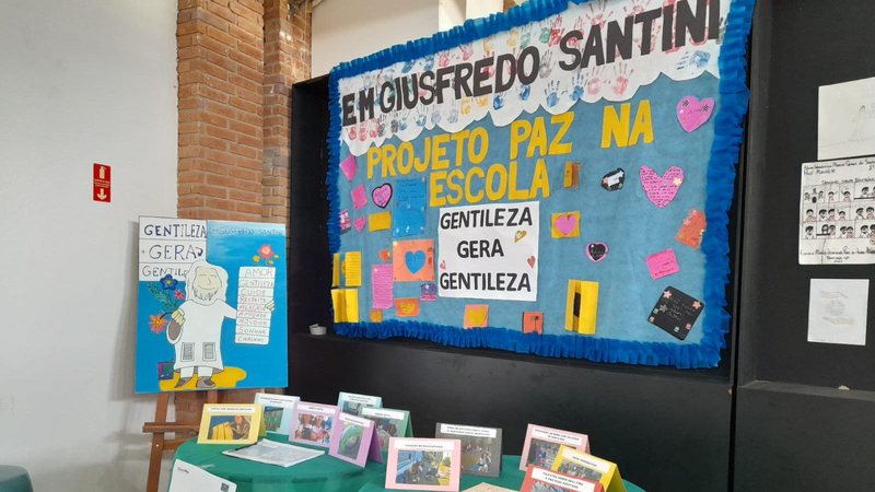 Alunos e educadores desenvolveram atividades dentro do tema 'Escola mais Gentil' - Grupo Costa Norte