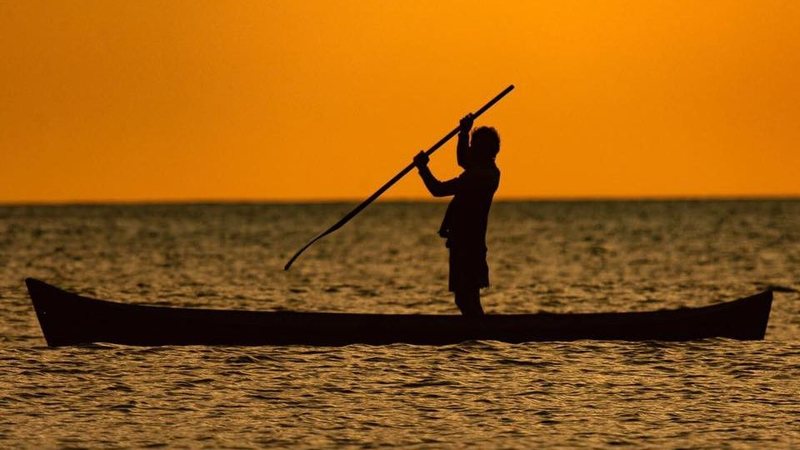 Canoa a remo é tradição viva na comunidade ribeirinha de São Sebastião - PMSS