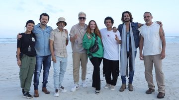 Jota Quest gravou trechos do clipe em praia paradisíaca de Bertioga - Divulgação/Aderbal Netto
