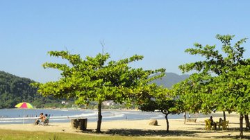 A beleza natural é o principal fator de escolha dos visitantes (praia Perequê Açú) - Prefeitura de Ubatuba