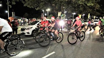 Participação no Pedal Natalino é gratuita - Prefeitura de Santos