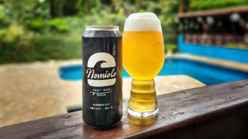 "Procuramos fazer uma cerveja que fosse a cara de Maresias", diz idealizador da Nomiolo - Divulgação/ Marcelo Sampaio