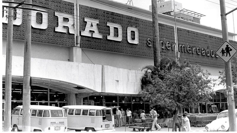 O Eldorado da Conselheiro Nébias foi inaugurado em 1972 - Reprodução/Blog Memória Santista