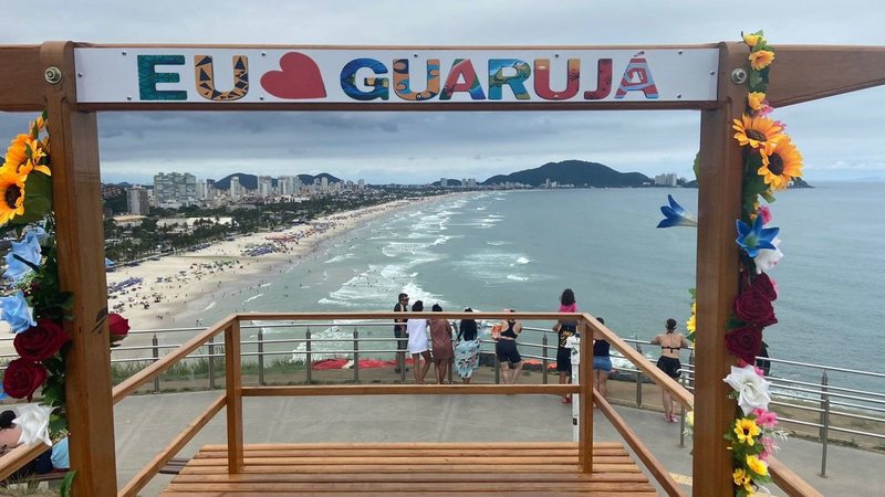Local promete ser cenário de muitas lembranças no Instagram - Divulgação/Prefeitura de Guarujá