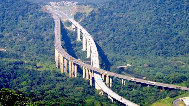 Rodovia liga a Baixada Santista à Grande São Paulo - Wikipedia