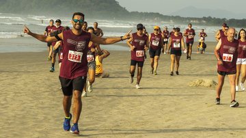 Percurso da corrida passa pela praia - Divulgação/ Track&Field