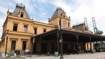 A Estação do Valongo fica no Largo Marquês de Monte Alegre, s/n, no Valongo - Susan Hortas/Prefeitura de Santos
