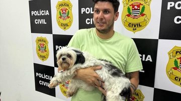 Autoridade policial determinou que o animal ficasse sob os cuidados do deputado estadual Rafael Saraiva - Divulgação/Polícia Civil