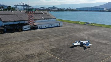 Aeroporto de Guarujá receberá aeronaves de até 72 passageiros, como jatinhos e turboélices - Flickr/ Imprensa Guarujá