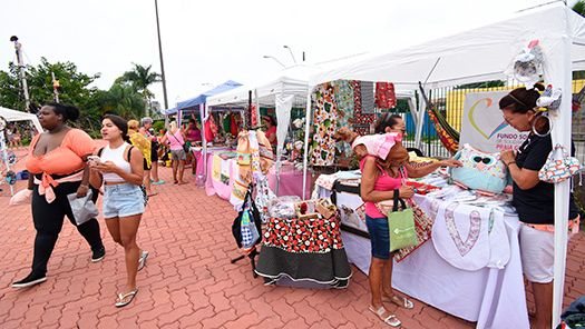Peças da feira são feitas 100% de maneira artesanal - Amauri Pinilha/Prefeitura de Praia Grande