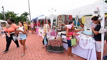Peças da feira são feitas 100% de maneira artesanal - Amauri Pinilha/Prefeitura de Praia Grande
