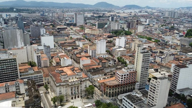 Bairros Centro, Valongo, Paquetá, Vila Nova e Chinês serão o foco do Casa Santista - Carlos Nogueira/Prefeitura de Santos
