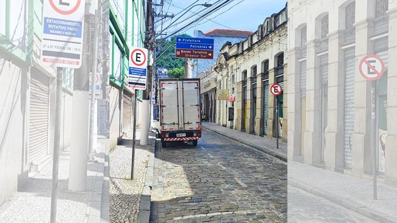 Mão de direção será alterada às 10h de quinta-feira (14) - Reprodução/Prefeitura de Santos