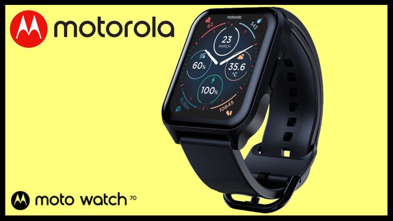 Moto Watch 70 - Divulgação