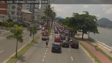 Tempo espera é atribuído à alta demanda de veículos, maré baixa e congestionamento nas rodovias - Divulgação/Semil