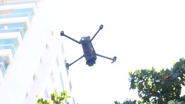 Santos utiliza drones para achar possíveis criadouros do inseto transmissor da dengue - Prefeitura Municipal de Santos