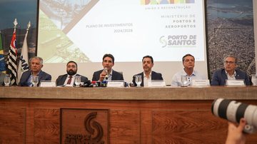 Anúncio dos investimentos foi feito pelo ministro de Portos e Aeroportos, Silvio Costa Filho - Pedro Cavalcante/APS