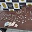 Duas pessoas foram presas por tráfico de drogas, em Mongaguá. - Divulgação/ Polícia Civil
