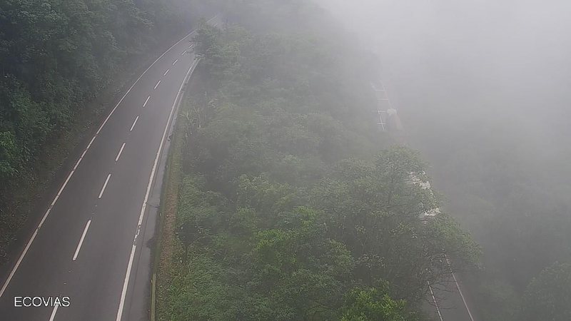 Alça da Anchieta no km 40 Norte, com acesso à interligação planalto, sentido Imigrantes - Divulgação/Ecovias