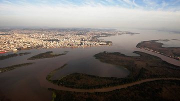 Porto Alegre e o Guaíba - André Silvestri