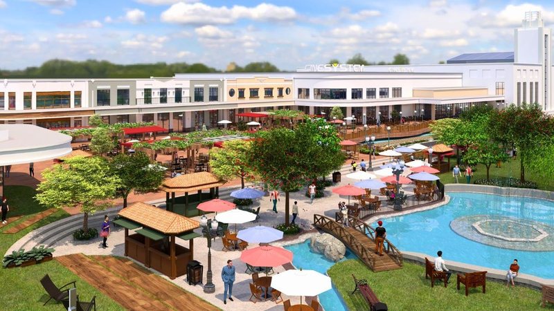 Nova área  do Litoral Plaza segue conceito de praça aberta - Divulgação/Litoral Plaza Shopping